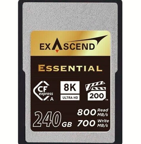 Exascend Essential 240GB CF Express Type A ürün görseli 1