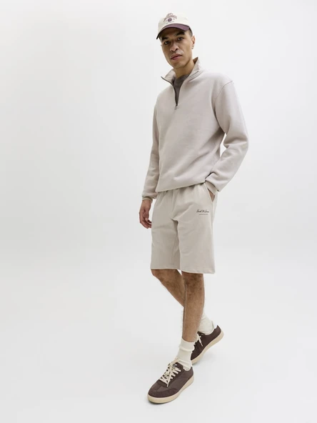 JACK JONES Erkek Pamuklu Şort 12288638 - Resim 6