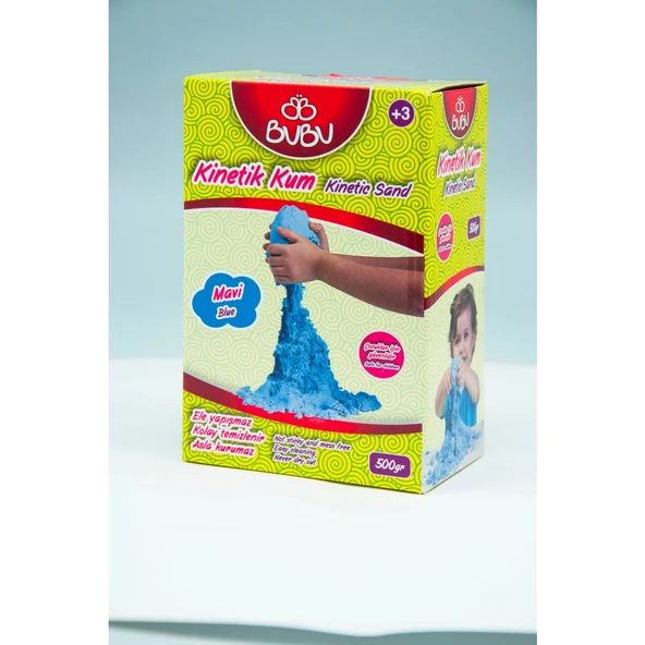 Bubu Kintik Kum 500 Gr Mavi ürün görseli 1