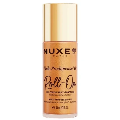 NUXE HUİLE PRODİGİEUSE OR ROLL-ON ÇOK AMAÇLI SİMLİ KURU YAĞ 60 ML - 3264680042201 ürün görseli 1