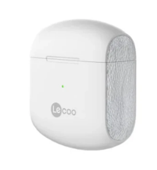 Lecoo EW303 Kablosuz Bluetooth 5.0 TWS Mikrofonlu Kulak İçi Kulaklık Beyaz ürün görseli 1