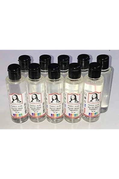 70 Ml Şeffaf Puzzle Yapıştırıcı Set 10 Adet (şeffaf) ürün görseli 1