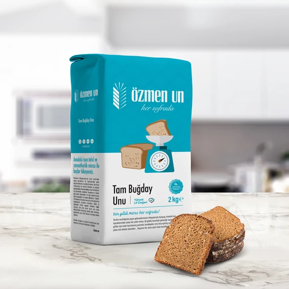 Özmen Un Tam Buğday Unu 2 Kg - Resim 2