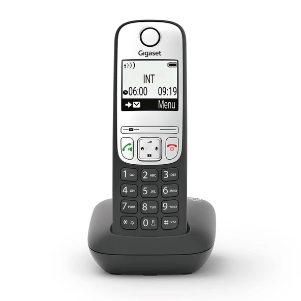 GIGASET A690, Dect Telefon, Siyah, 14 Saat Konuşma, 180 Saat Bekleme, 100 Kişilik Rehber ürün görseli 1