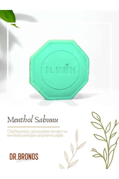 Dr.Bronos Doğal Menthol Sabunu 125 gr ürün görseli 1