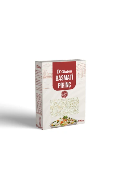 Dr.Gluten DR. GLUTEN GLUTENSİZ BASMATİ PİRİNÇ 500 GR. ürün görseli 1
