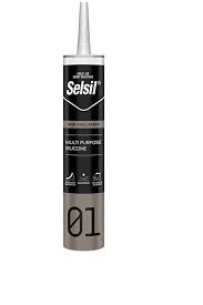 SELSİL GENEL AMAÇLI SİLİKON ANTRASİT ürün görseli 1
