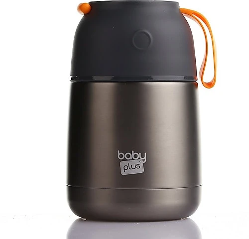 Baby Plus Baby&Plus Vakumlu Çift Taraflı Bebek Mama Saklama Termosu 450 Ml ürün görseli 1