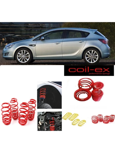 opel astra j coil-ex 4.cm spor helezon yay ürün görseli 1