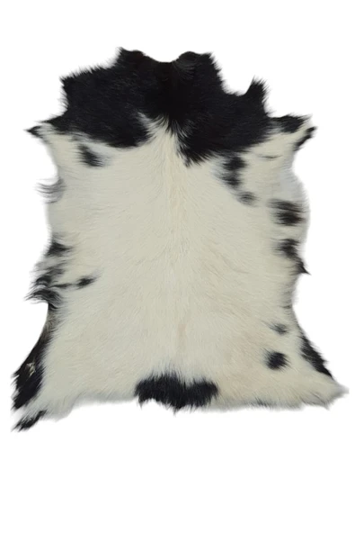 Ottoman Pouffe Hakiki Oğlak Derisi Gerçek Deri Post 55x64cm, Posteki Dana Inek Koyun ürün görseli 1