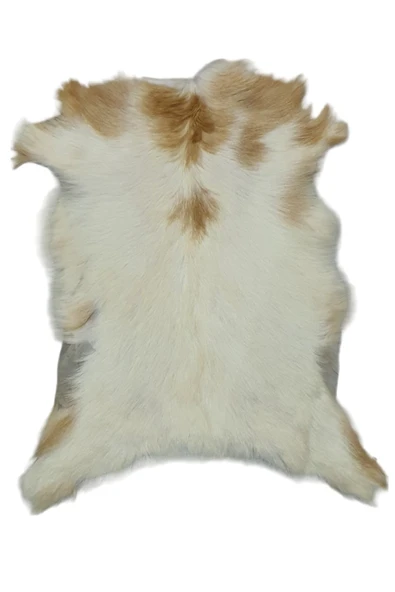 Ottoman Pouffe Hakiki Oğlak Derisi Gerçek Deri Post 53x66cm Posteki Ev Dekorasyon Fikirleri (135) ürün görseli 1