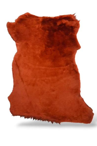 Ottoman Pouffe Hakiki Koyun Derisi Özel Ipek Serisi 48x79cm, Ipeksi Yumuşaklık Ve Parlaklık, Dana Deri Posteki ürün görseli 1