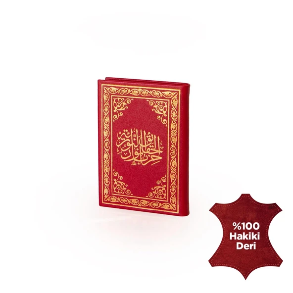 Hizb-ül Hakaik Cep Boy Hakiki Deri Cilt ürün görseli 1