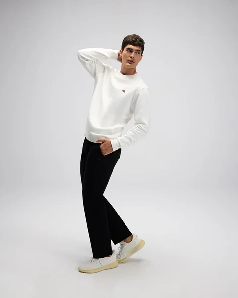 ELLESSE Armalı Erkek Sweatshirt AEM579 - Resim 2