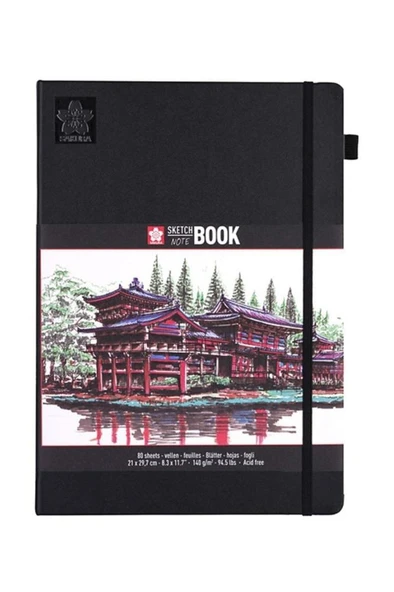 Sakura Sketch Book 140g 80 Yaprak 21x29,7cm A4 ürün görseli 1