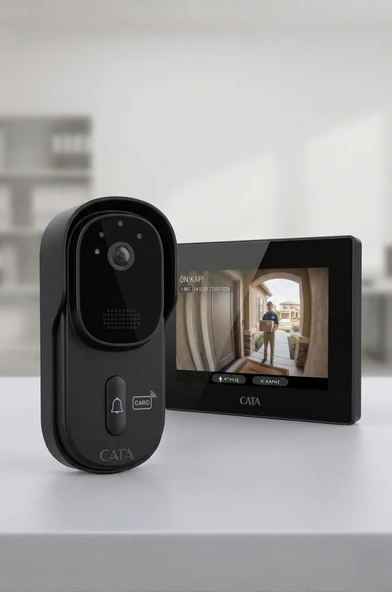 CATA CT 4030 Görüntülü Akıllı Villa Set Telefonu 7" ürün görseli 1