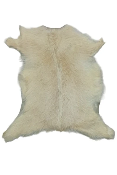 Ottoman Pouffe Hakiki Oğlak Derisi Gerçek Deri Post 57x61cm Posteki Ev Dekorasyon Fikirleri (108) ürün görseli 1