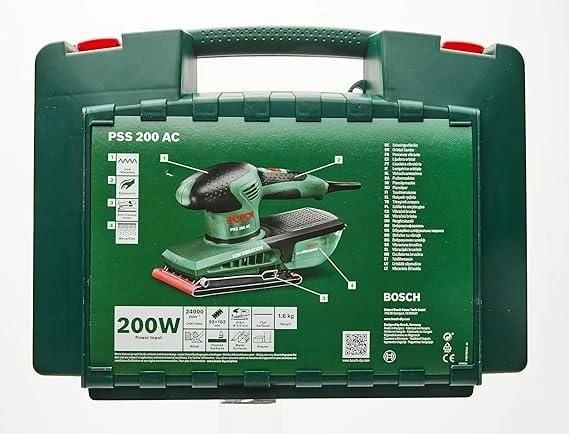 Bosch PSS 200 AC Titreşimli Zımpara Makinesi ürün görseli 1
