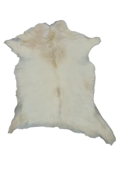 Ottoman Pouffe Hakiki Oğlak Derisi Gerçek Deri Post 61x70cm Posteki Ev Dekorasyon Fikirleri (145) ürün görseli 1