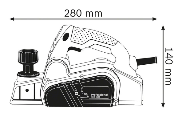 Bosch GHO 6500  Elektrikli Planya Makinesi 0 601 596 000 ürün görseli 1