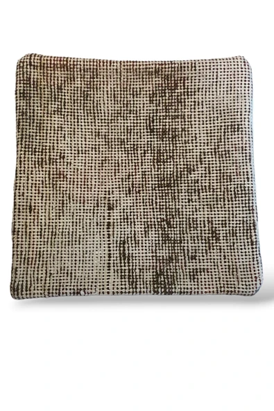 Ottoman Pouffe Art Deco Bohem ''özel Seri Halı'' El Dokuması Vintage Kırlent Minder 40x40cm (273) ürün görseli 1