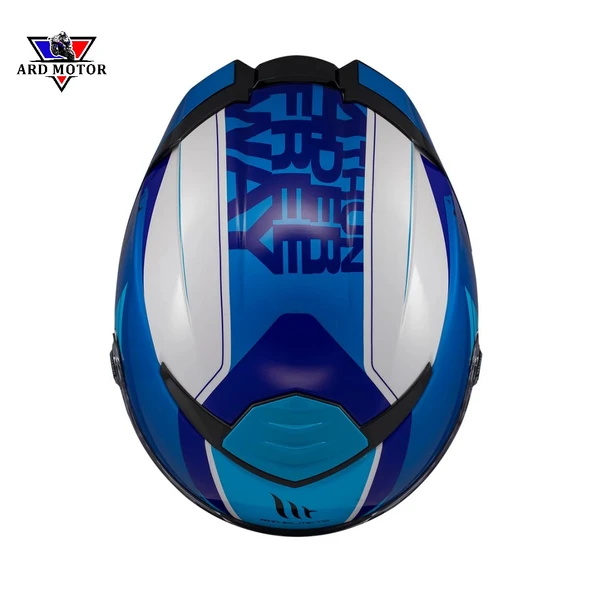 Thunder 4 SV Freeway A17 Parlak Kapalı Kask 1 - Resim 5