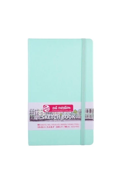 Art creation Sketch Book Eskiz Bloğu 13x21 140gr 80 Yaprak Fresh Mint ürün görseli 1