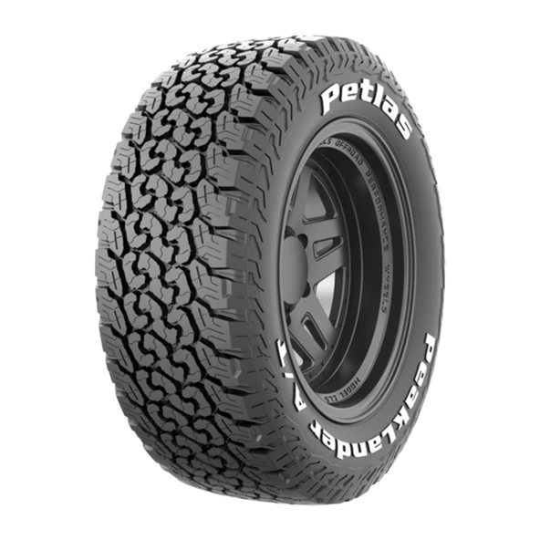Petlas Peaklander A/T 285/75R16 116/113R M+S 3PMSF RWL 6PR 4 Mevsim Lastiği (Üretim Tarihi: 2026) ürün görseli 1