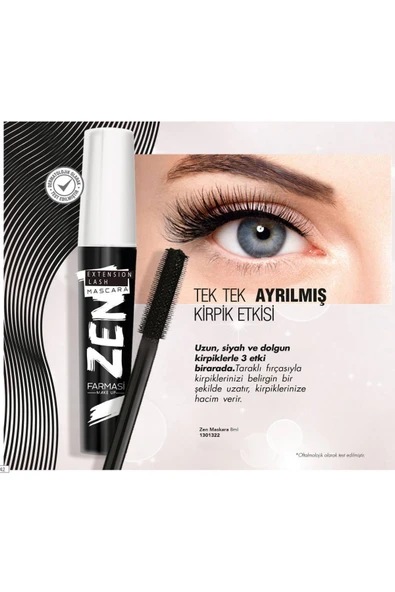 Zen Maskara 8 ml - Resim 2