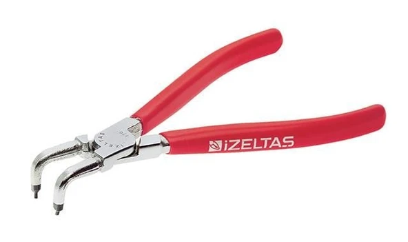 İzeltaş 3331 İç Segman Pensi 130 mm Yaysız Eğri ürün görseli 1