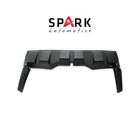 Dacia Duster 2018-2022 Yıl Aralığı Uyumlu Arka Cam Spoiler 3 Parça ürün görseli 1