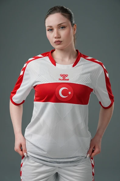 Hummel Milli Takım Forma Beyaz 25-26 Kadın ürün görseli 1