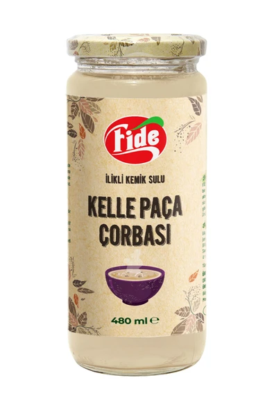 Fide Kemik Sulu Kelle Paça Çorbası 480 ml ürün görseli 1