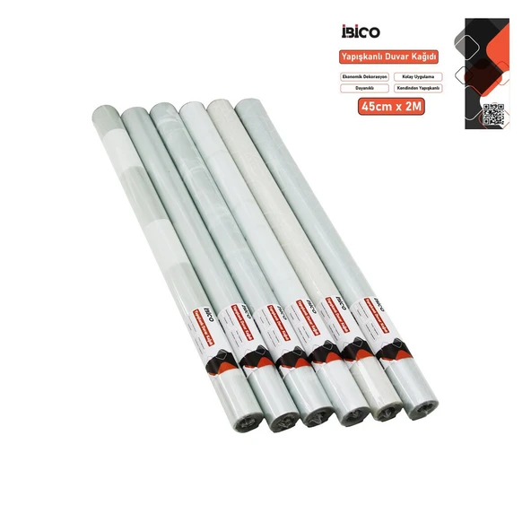 2MT X 45CM BUZ DESEN TEZGAH ÜSTÜ FOLYO STİCKER - DUVAR KAĞIT KENDİNDEN YAPIŞKANLI - EKO DEKORASYON - DAYANIKLI GO-53-vice ürün görseli 1
