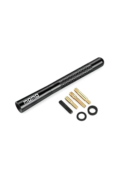 Renault Megane 3 Uyumlu Karbon Fiber Anten Çubuğu Siyah ürün görseli 1