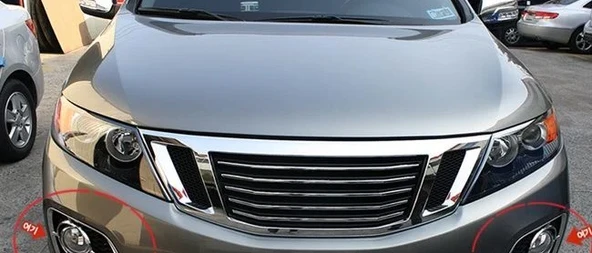 Kia Sorento 2010 Sonrası Ön Panjur Izgara Krom ürün görseli 1