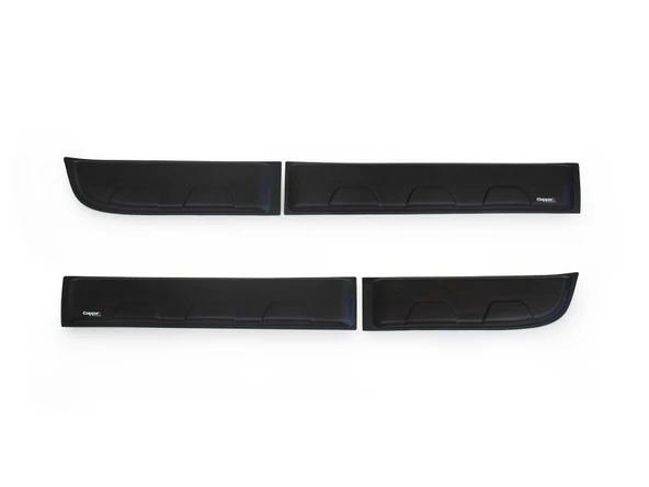 DACIA DUSTER 2010 Set 4 Parça Kapı Kaplama Siyah Mat Asa Kum Desen Yazısız desen 1 ürün görseli 1