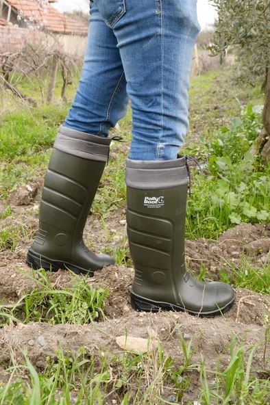 Pollyboot Vega 41 Numara Boğazlı Poliüratan Çizme ürün görseli 1