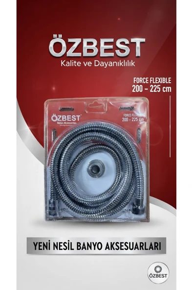 ÖZBEST 200cm DUŞ SPİRALİ ürün görseli 1