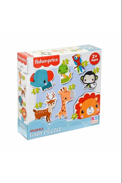 Ks Games Fisher Price Baby Puzzle Animals 13413 ürün görseli 1