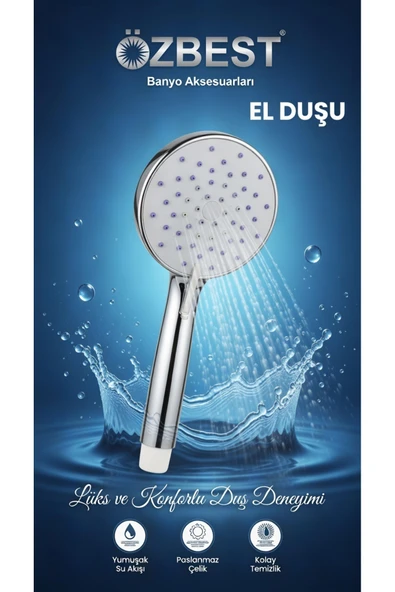 ÖZBEST FONKSİYONLU EL DUŞU ürün görseli 1