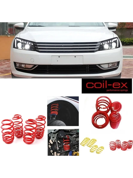 vw passat b7 coil-ex 4.cm spor helezon yay ürün görseli 1