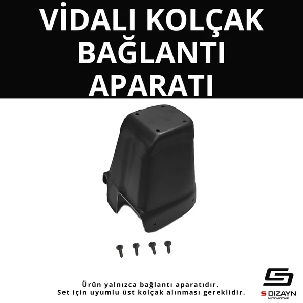 S-Dizayn Kia Picanto ABS Vidalı Kol Dayama Kolçak Alt Adaptör 2015 Üzeri A+Kalite ürün görseli 1