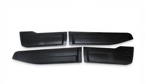 NISSAN NAVARA 2006 Set 4 Parça Kapı Kaplama Siyah Mat Asa Kum Desen Standart ürün görseli 1