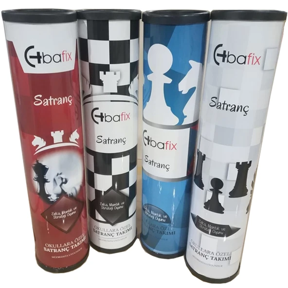 Bafix Rulo Satranç Karton Kutu ürün görseli 1
