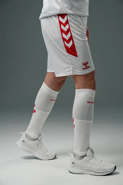 Hummel Milli Takım Beyaz Şort Erkek - Resim 3