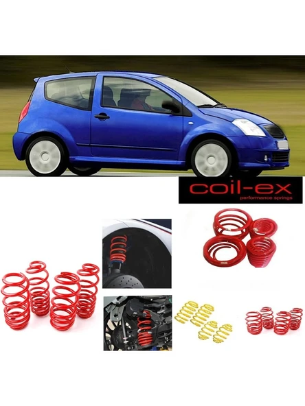 citroen c2 coil-ex 4.cm spor helezon yay ürün görseli 1