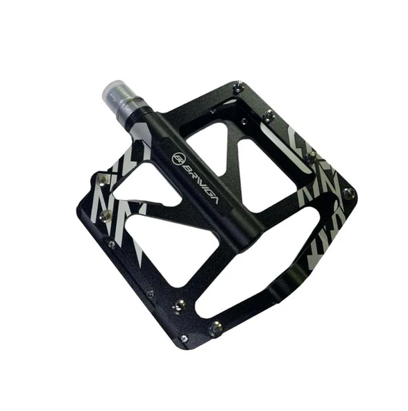 Briviga PDL-3304 Platform Alimünyum CNC Rulmanlı Pedal Siyah ürün görseli 1