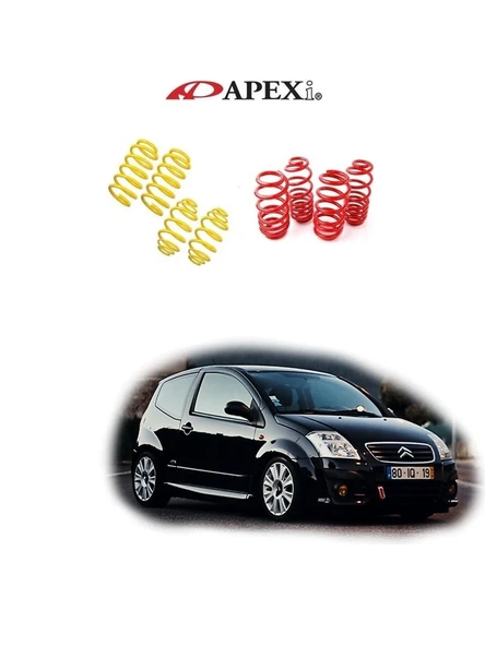 citroen c2 apexi 4.cm spor helezon yay ürün görseli 1