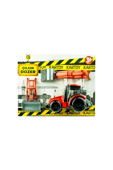 Çılgın Dozer Kırmızı - Resim 2